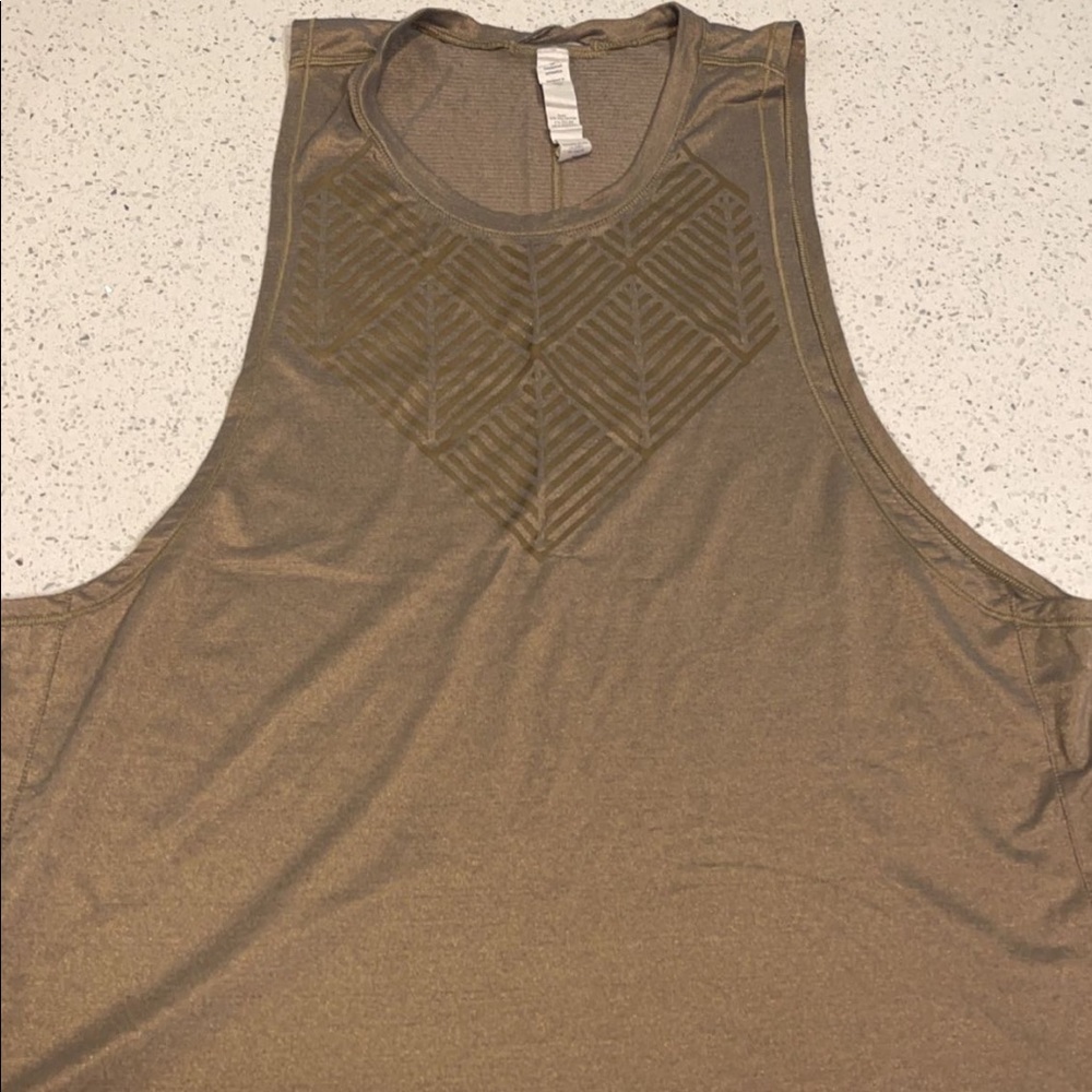 Lululemon Cardio Squad Metallic Tank Top